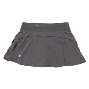 Lululemon Athletica Black Skirt Skort Women's Size 6